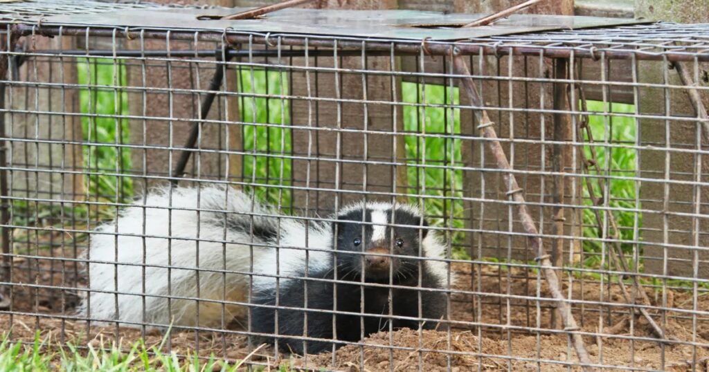 How to get rid of skunks